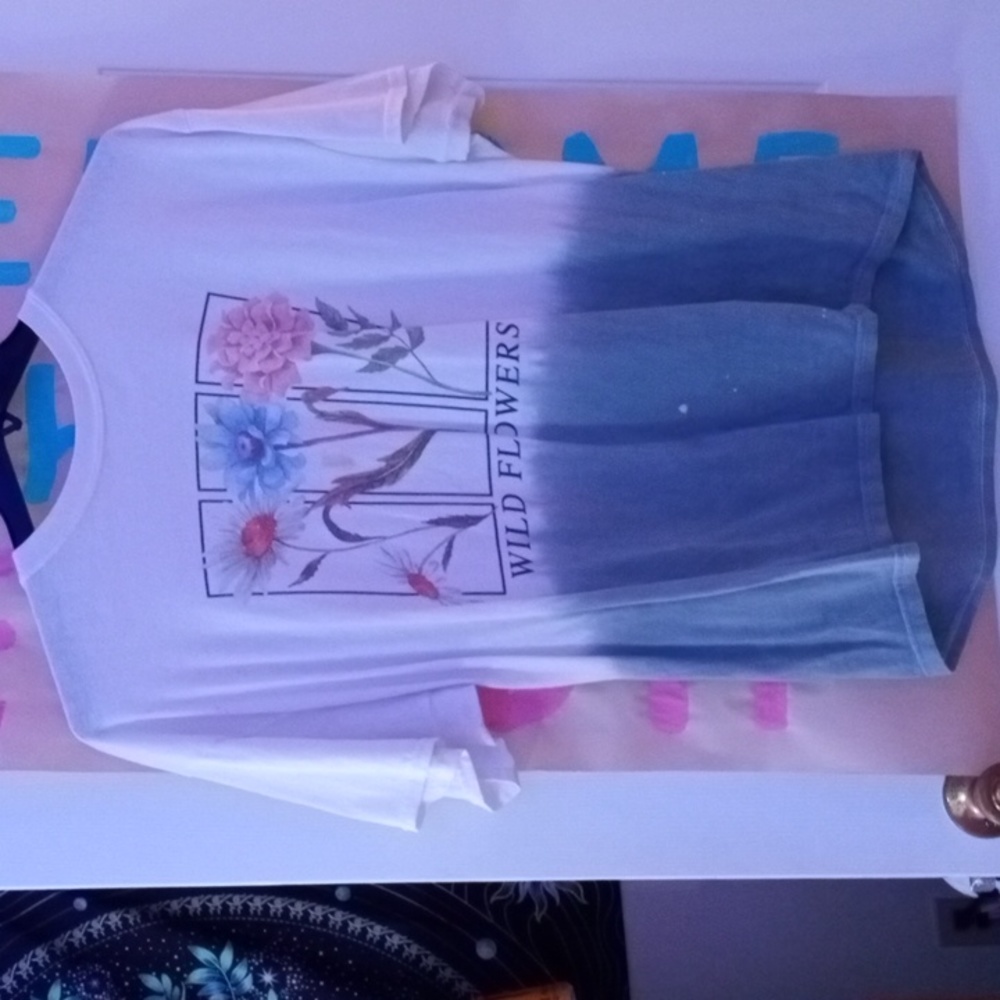 Wild Flowers aesthetic top